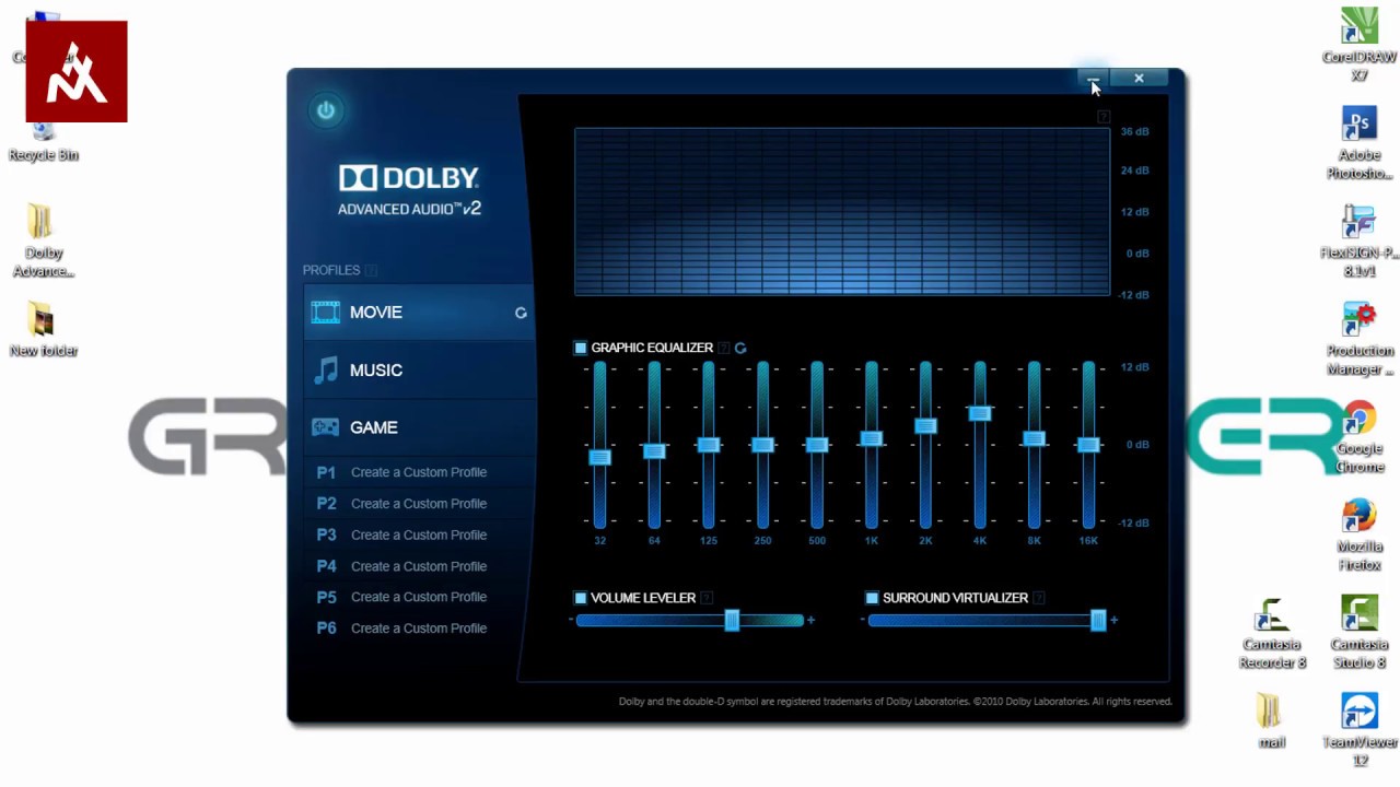 dolby advanced audio v2 download windows 7